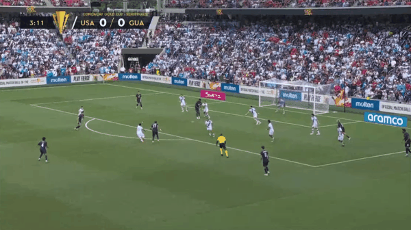 Báo cáo Cúp Vàng: Luna ghi hai bàn giúp Hoa Kỳ đánh bại Guatemala với tỷ số 2-1