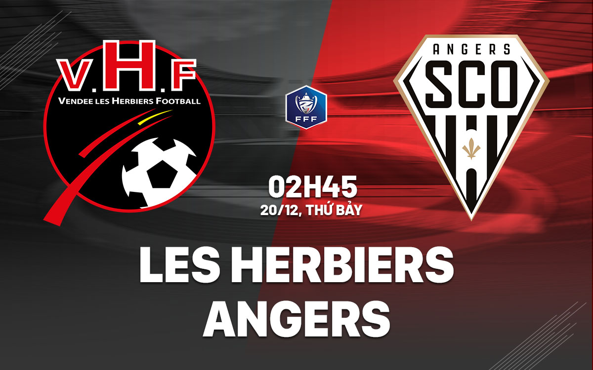 nhan dinh bong da du doan Les Herbiers vs Angers cup quoc gia phap hom nay